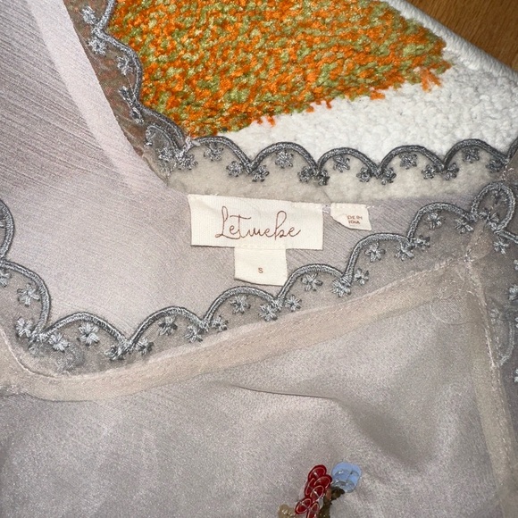 Let Me Be embroidered top - Picture 3 of 3